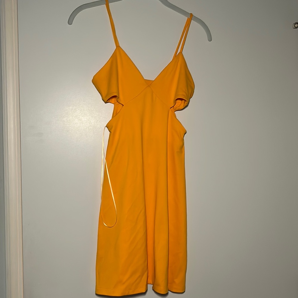 New! Susanna Monaco cutout mini dress
